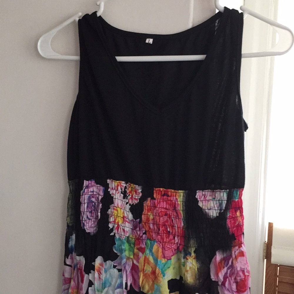 Maxi floral dress